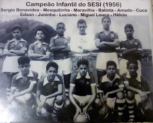 Grmio So Luiz - Campeo Infantil de 1956